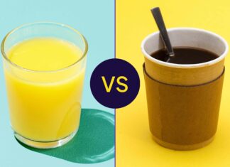Sinaasappelsap versus koffie: een krachtmeting in de ochtend